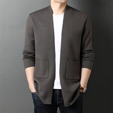 G-YH009男式2023秋季新款开衫男针织羊毛衫商务休闲男装外套P85,男装针织衫/毛衣,电商B360
