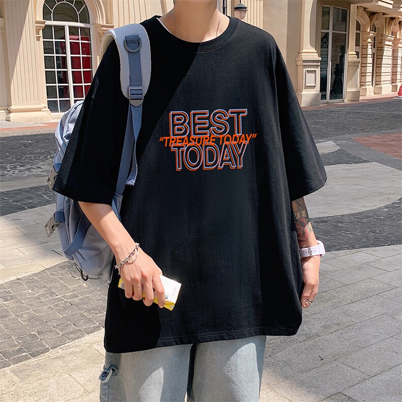 DX17181-P20纯短袖t恤男大码半袖打底衫宽松体恤衫港风,男装T恤,电商A040