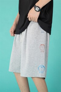 休闲短裤男运动春夏季韩版潮流宽松直筒港风外穿A161-2-D0641-P40图片
