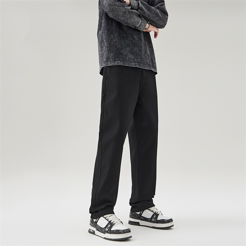 弹力牛仔宽松直筒（数据热卖款）水洗牛仔裤A161-K552-P55,男装牛仔裤,电商A161