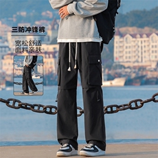 美式机能软壳冲锋裤男女秋冬伞兵户外登山滑雪裤JRK720-特批-43，男装休闲裤，星座718-1