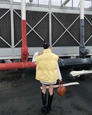 冬款羽绒马甲，女装马甲，LL+