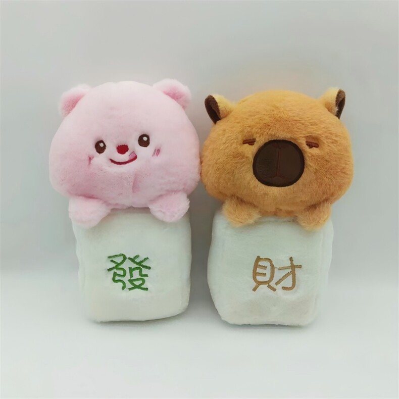 发财麻将，玖月毛绒玩具厂