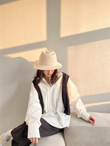 【现货】大口袋衬衫，女装衬衫，云尚灰姑娘