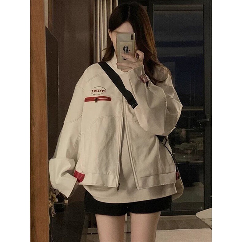 W9417-P70网图现货美式pu皮外套潮牌欧美机车服夹克高级感皮衣,男装夹克,星座1608-2