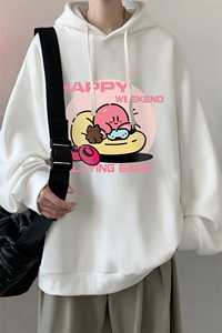 连帽卫衣男大码运动服帽衫外套WY2313-P35 加绒款-P40图片