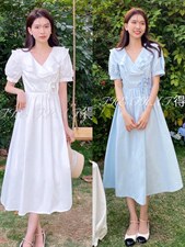 风连衣裙，女装连衣裙，得到THETHAT