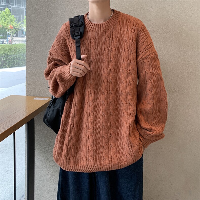 B315P52秋冬男装毛衣纯色打底衫男装休闲宽松线衫,男装T恤,星座512-6