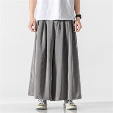 21夏装大码风棉麻休闲哈伦直筒阔腿裤日系港风中性K128/P70，男装休闲裤，电商A221A