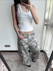现货网图！美式人手迷彩裤男女多口袋休闲裤-EX51038-特批60，男装休闲裤，电商A061