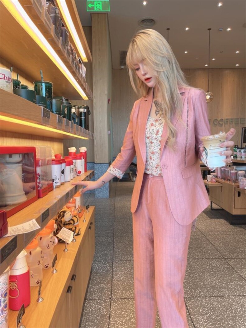2022夏季新款套装，女装职业装，时尚名门