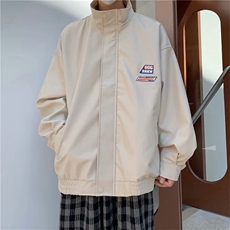 pu皮外套男秋冬款ins港风宽松机车夹克秋季韩版潮流痞帅炸街衣服，男装夹克，星座1210-1