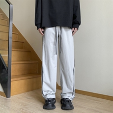 裤子男美式高街痞帅机能冲锋裤速干宽松直筒阔腿休闲长裤EH85-P40，男装休闲裤，星座1008