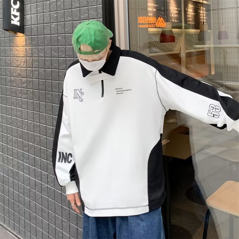 男polo潮流时尚休闲长袖Q15P40，男装Polo衫，星座1116-2