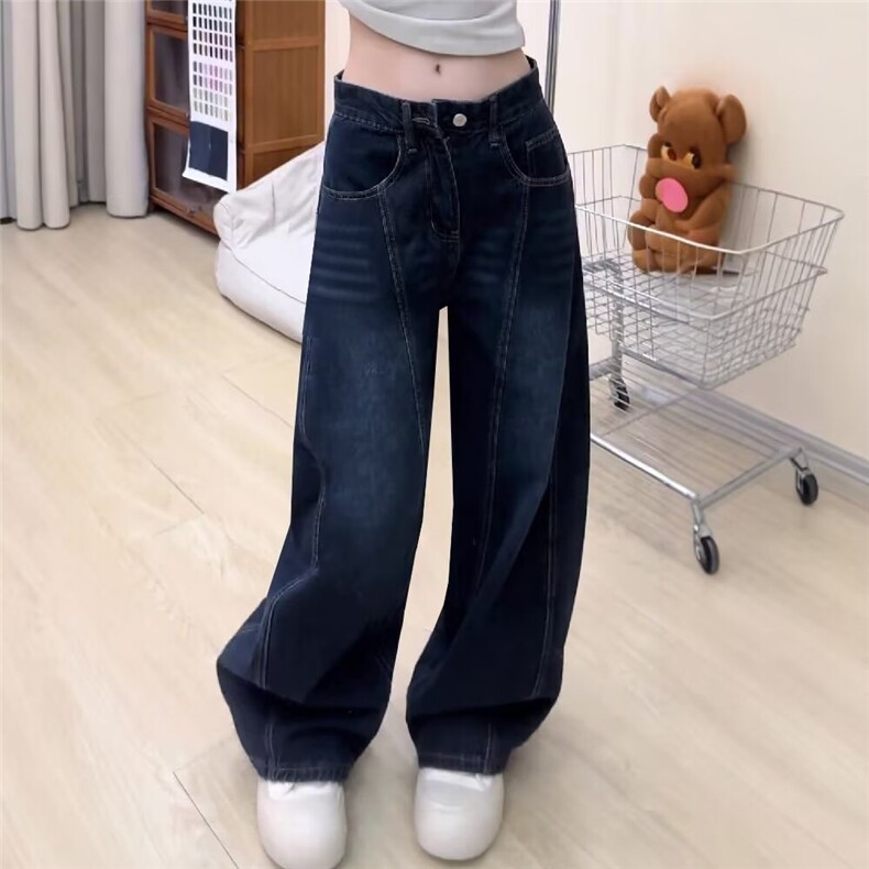 1506/GD70670/P44日系复古牛仔裤男春秋潮牌宽松休闲直筒工装裤,男装牛仔裤,星座1506A
