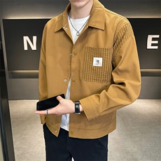 店主风2025秋季休闲夹克男装外套B320-6013-P95，男装夹克，电商B320