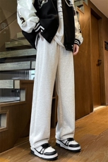 8XL-M羊羔绒运动裤宽松束脚棉裤加厚保暖休闲裤卫裤K9105P58控78，男装休闲裤，电商D206-1