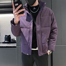 秋冬季新款男装棉衣保暖时尚立领棉袄社会小伙袄子MY87301-P138，男装棉衣，电商D327