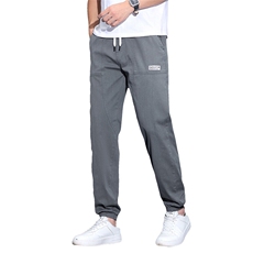夏季薄款束脚牛仔裤男弹力百搭宽松潮流松紧腰男裤LK2135-p45外贸，男装休闲裤，星座224-1