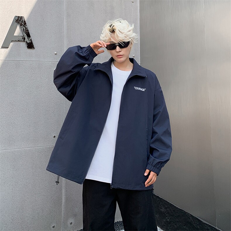 W9904-X119-P89--新款印花夹克-聚酯纤维,男装夹克,电商B225