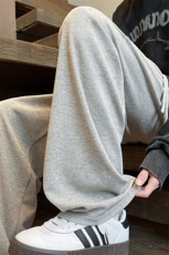 8XL-M特大码糯米裤男垂感直筒宽松休闲羊绒裤子K995P55控78，男装休闲裤，电商D206-1