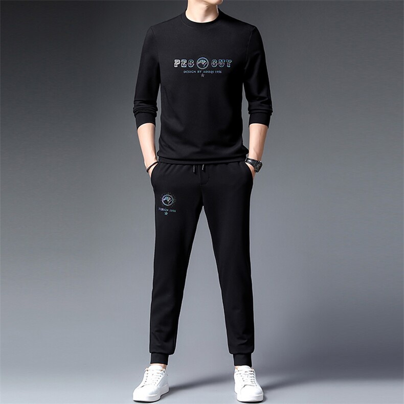 CA9813钱塘2020-2春秋时尚休闲帅气中青年男士套装P155，男装休闲套装，钱塘207-2