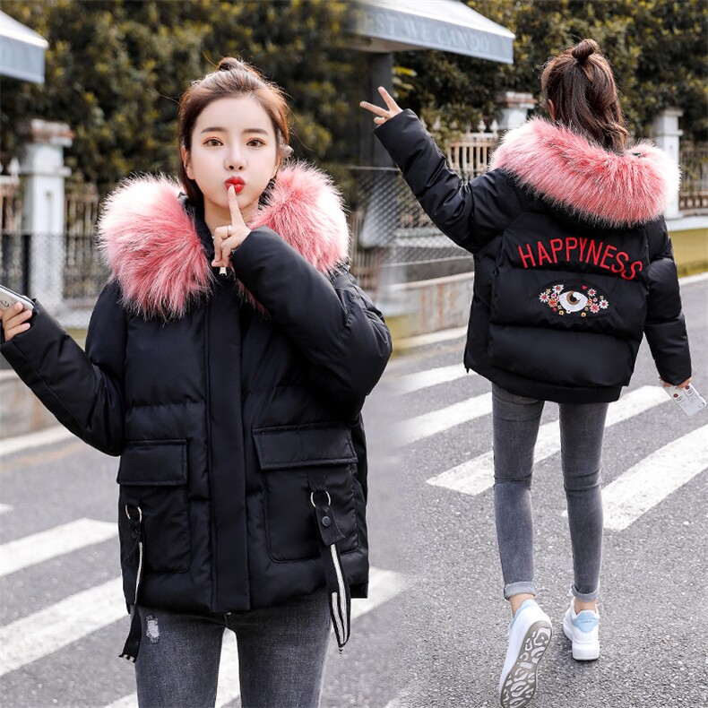 棉服女2021新款面包服宽松bf中长款羽绒棉衣冬季外套加厚棉袄,女装棉衣/棉服,艾尚靓装