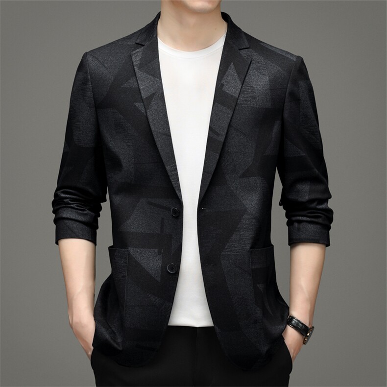 BF2506钱塘2020-2中青年男士时尚休闲百塔薄款简约西服外套P260图片