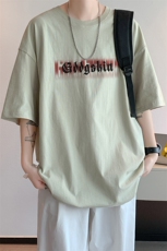 已注册/夏季新款内景纯棉大码短袖T恤男青年宽松体恤潮DT9657/P25，男装T恤，电商B316