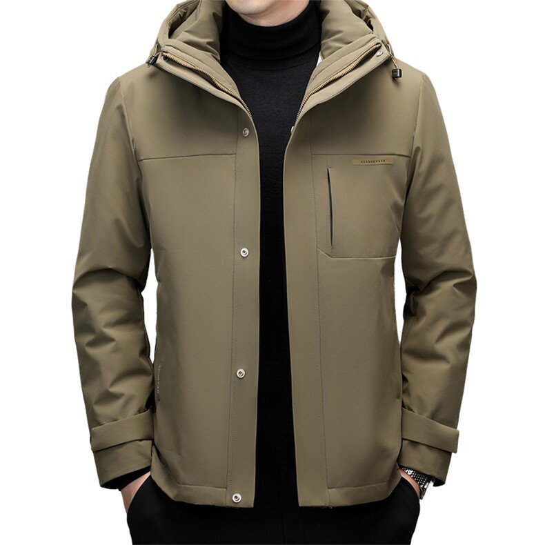 男装羽绒服YR8807新品主推90鹅绒！牛奶丝脱卸鹅绒内胆活帽,男装羽绒服,钱塘207-1