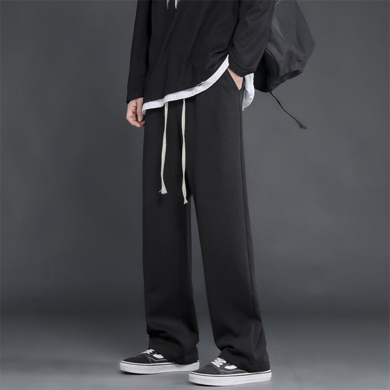 春秋美式卫裤休闲百搭宽松长裤裤子男运动裤WK80-1特批25,男装休闲裤,星座718-1