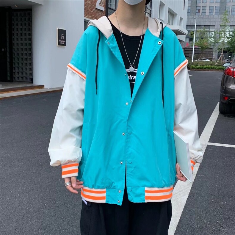潮流夹克潮男春季连帽外套J150P55,男装夹克,星座1116-2