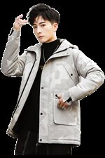男士休闲连帽加厚保暖棉衣外套棉服棉袄冬季防寒开衫男装M993，男装棉衣，电商B226-2（原B217-2）