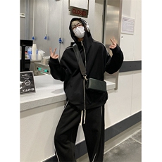 纯色简约休闲情侣套装W4683上衣P55-K8666裤子P40【特价】，男装休闲套装，电商A007