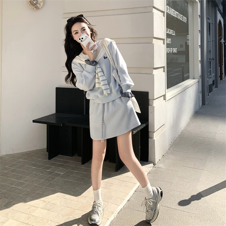 有被26春季新款卫衣套装裙6668-P175-K288,女装套装/套裙,2C317
