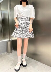 夏季新款 碎花半裙图片