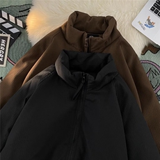 加绒加厚冬男立领棉衣灯芯绒保暖棉袄面包服外套MY9050P90，男装棉衣，星座1013-1