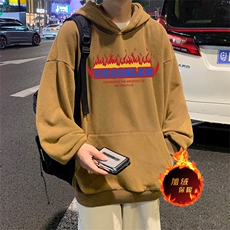 直播品质500克重磅美式做旧水洗卫衣SL1551-常规特P55加绒特P65，男装卫衣，电商A486