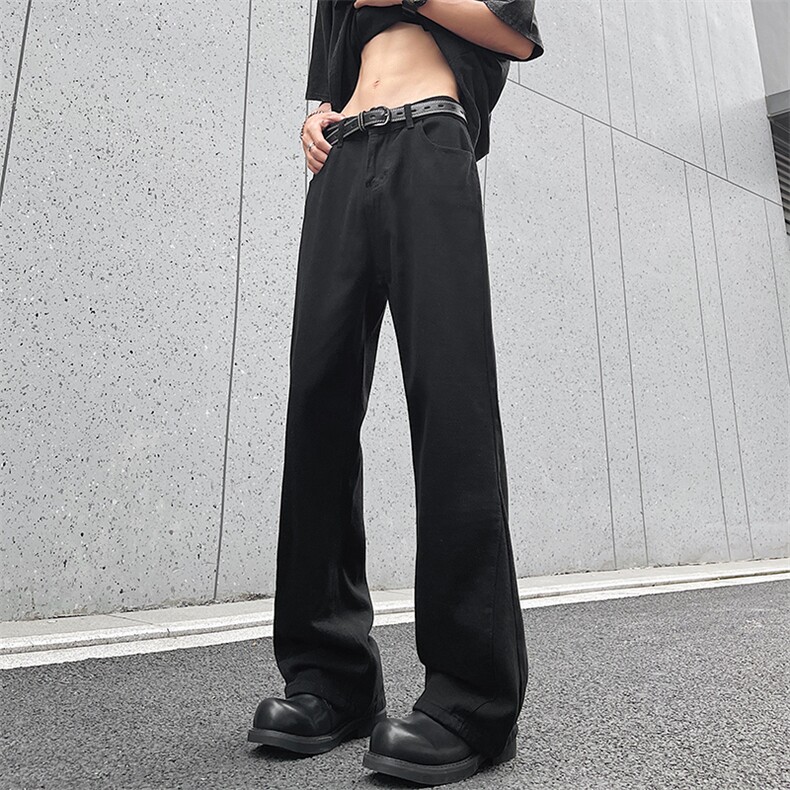 SJ-217-2-HK24151特P40秋季直筒水系牛仔裤男vibe微喇休闲裤,男装休闲裤,星座217-2