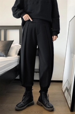 潮牌hiphop束脚小西裤男春季休闲卫裤炸街潮男宽松西裤K2131-P36，男装休闲裤，星座512-2
