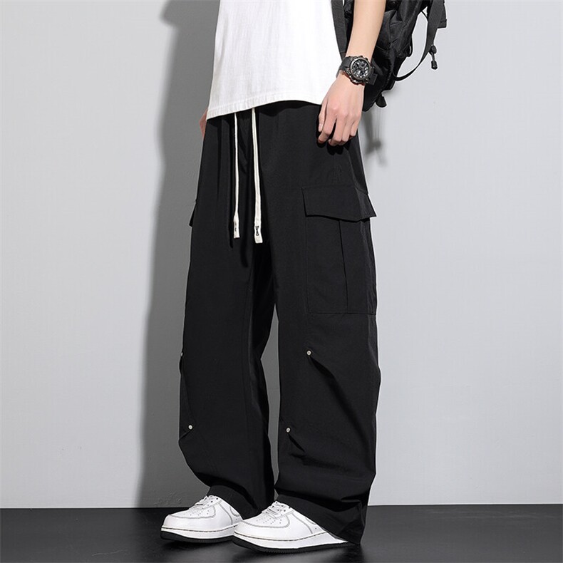 2025新款工装痞帅铆钉美式高街青少年潮牌男裤XZ301b-2-CK721TP40,男装休闲裤,星座301B-2（原A443-1）