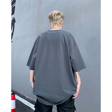 美式潮牌短袖T恤情侣款夏季高街撞色运动体恤XZ514-2-202454-P58，男装T恤，星座514-2(原B239)