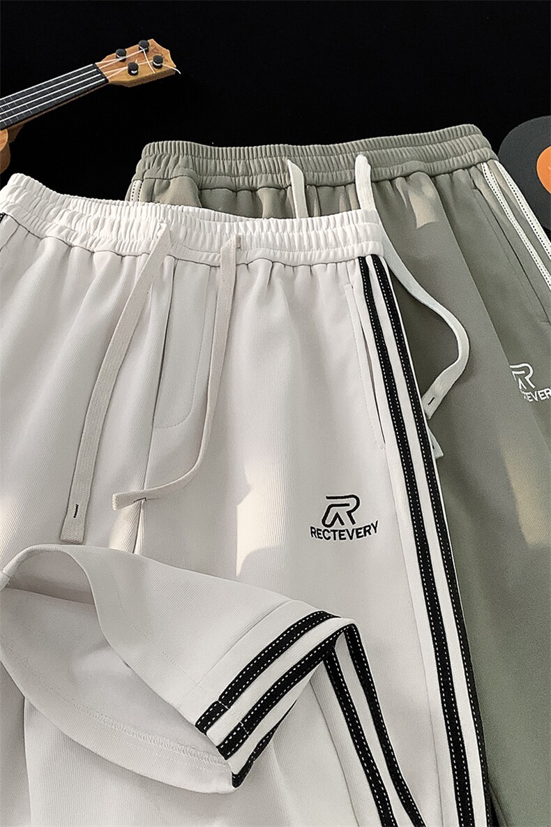 高点击秋季秋冬港风宽松阔腿运动裤X416b-1-KL906-特P40控58,女装休闲裤,星座416B-1