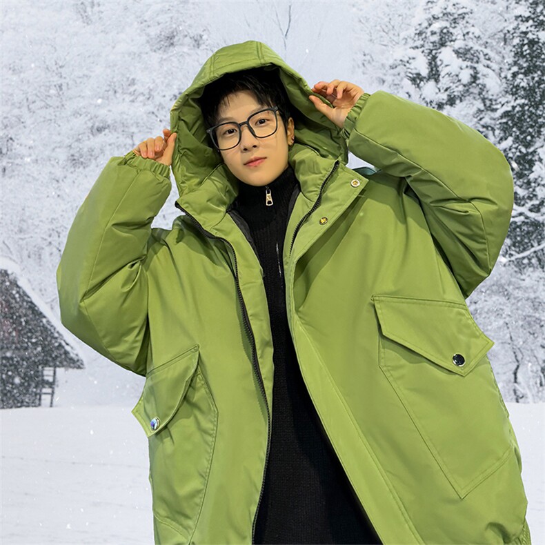 棉服男冬季新款港风宽松连帽棉衣MF9006-P90,男装棉衣,星座214-3