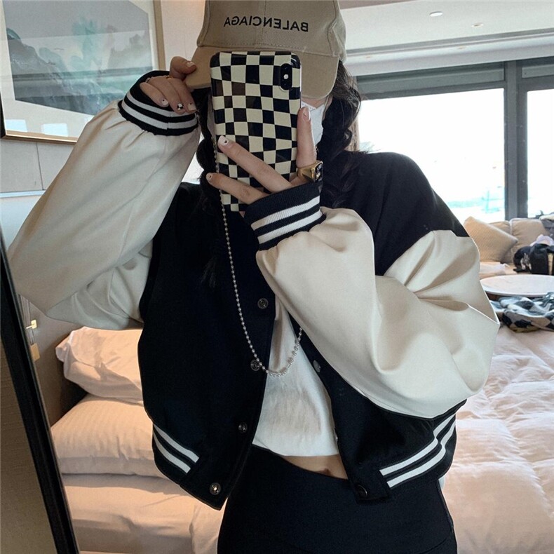 短款棒球服，其它，XTZ style