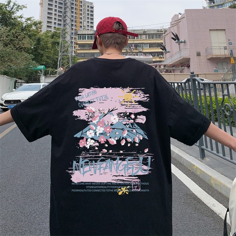 提供视频买家秀220克重磅短袖t恤得物直播有280克品质T284特18,男装T恤,星座617B