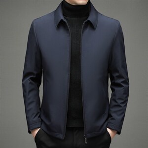 中年男新款冬季加厚休闲上衣爸爸冬装保暖外套羽绒服ZLF01-P185，男装羽绒服，电商B212（原钱塘6029）