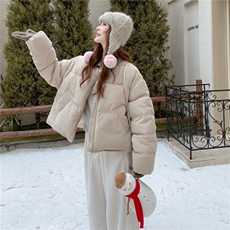现货赠送帽子短款50羽绒服2C206-L609-P285-K418，女装羽绒服，2C206