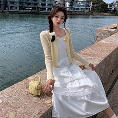 春装新款毛衣套装连衣裙1C056,P160K228，女装连衣裙，2D045