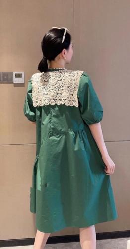 ZCL610欧洲站2021夏季新款韩版时尚配蕾丝披肩气质淑女,女装,L·H·X
